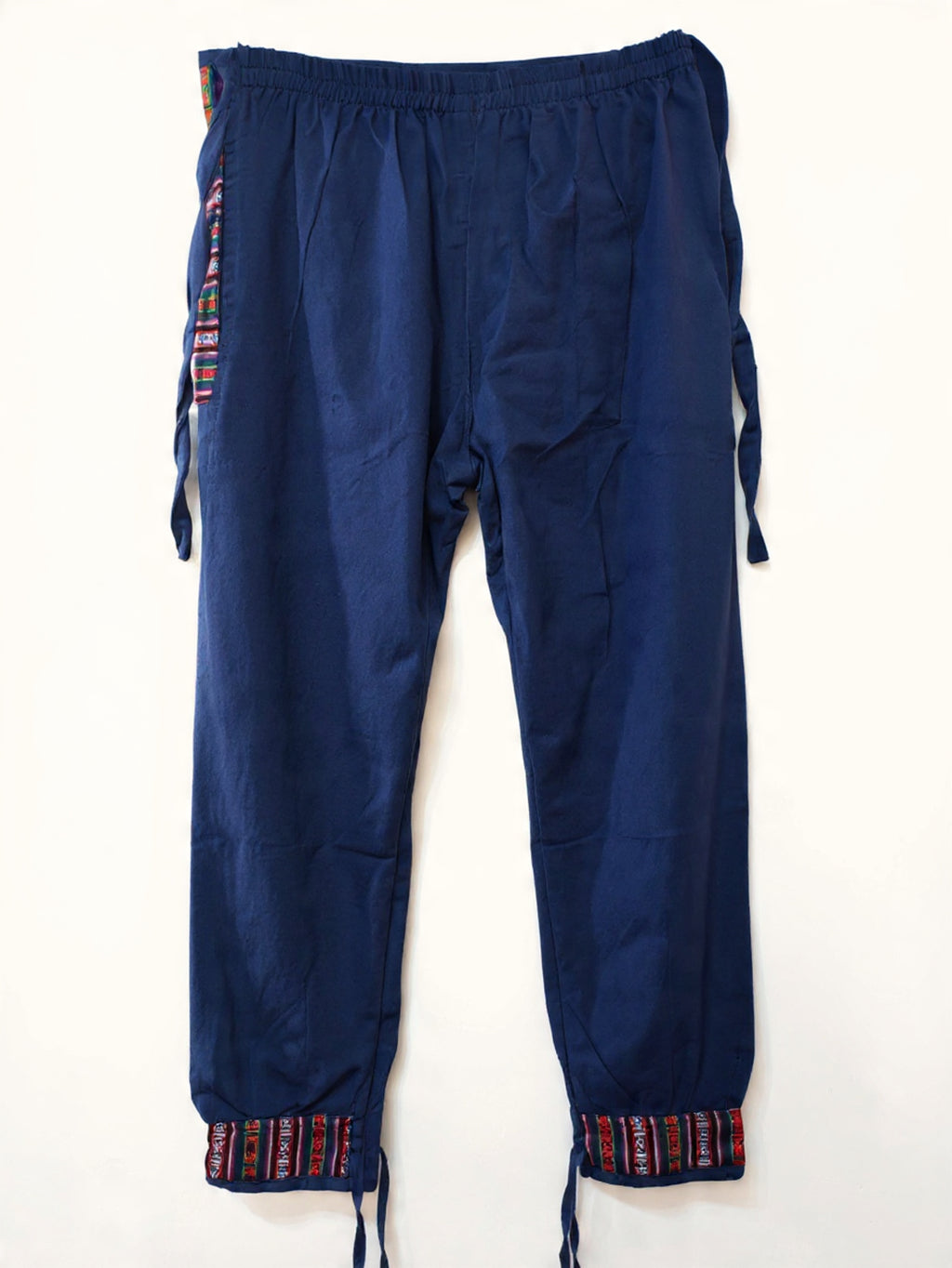 Pantaloni Etnici "Himalaya" con Fascia Gheri e Laccetti