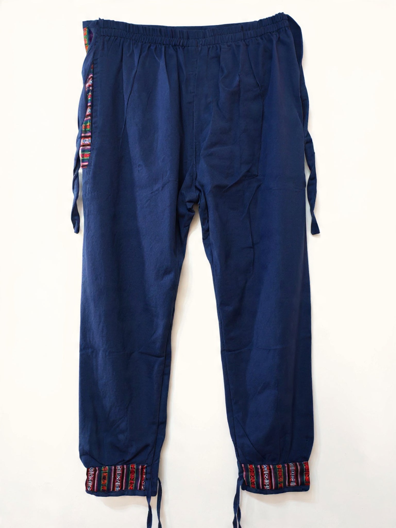 Pantaloni Etnici "Himalaya" con Fascia Gheri e Laccetti