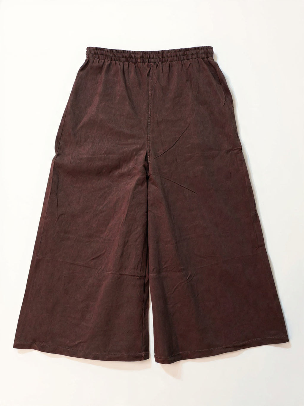 Pantaloni Svasati "Madre Terra" con Ricami Floreali e Intrecci
